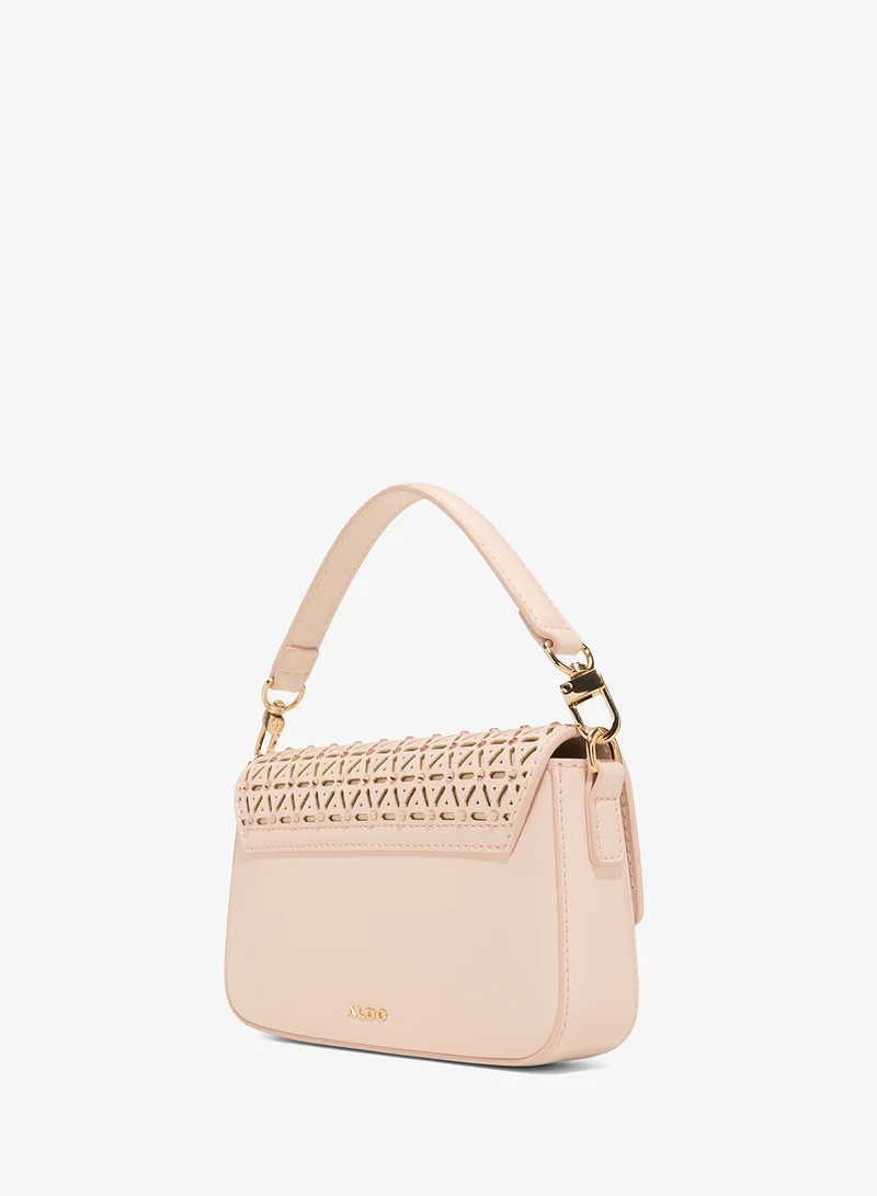 ALDO  Bellabling Chain Detail Flap Over Shoulder Bag for Women | Best Price UAE